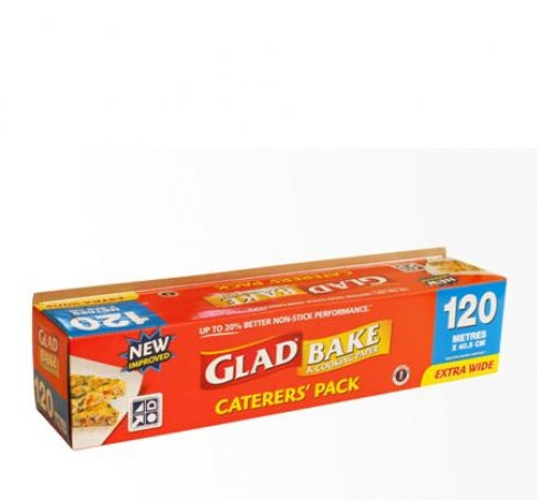 Glad Caterers pack BW120/6 Glad Bake Non-Stick Baking Paper