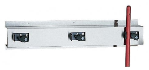 BOBRICK B223 Mop and Broom Holder Spring Loaded