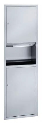 Bradley Retro 238 Combo Paper Towel and Waste Receptacle 30L
