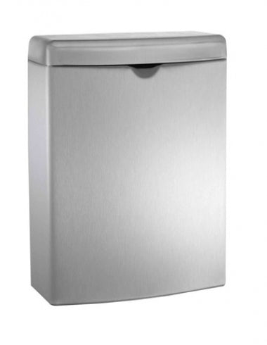 JD MACDONALD Roval 10-20852 Sanitary Waste Bin 3.8L Surface Mounted