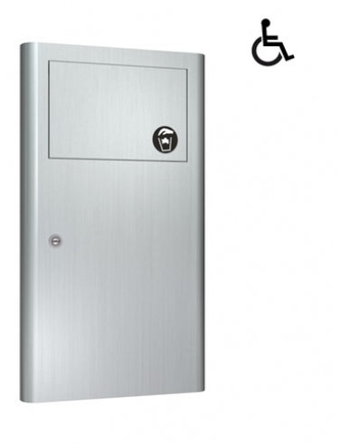 JD MACDONALD Profile 10-9471 Sanitary Napkin Disposal 7L Recessed