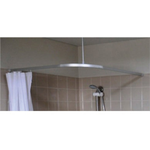 Metlam Micro ML-SCT Shower Curtain Track L Shaped