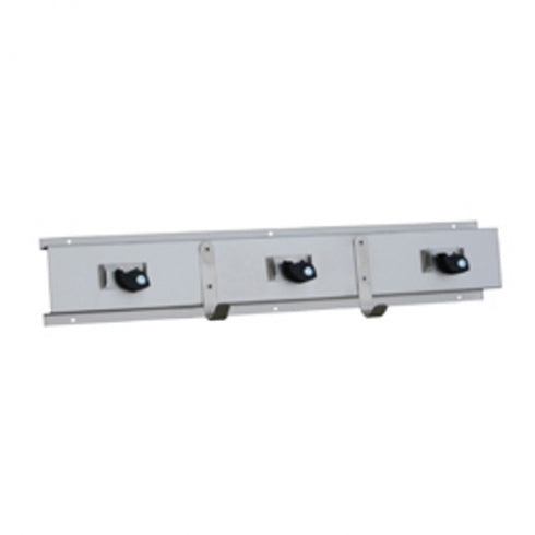Metlam ML983 Mop and Broom Rack with Rag Hooks