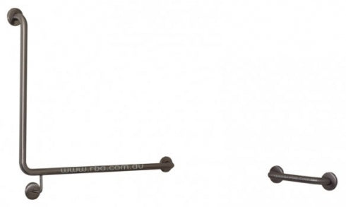 RBA RBA4090 Grab Rail Set 90 deg 950 x 700mm plus 300mm Straight