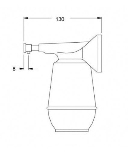 JD MACDONALD 10-0350 Surgical Soap Dispenser 0.47L
