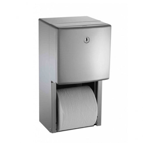 JD MACDONALD Roval 10-20030 Double Toilet Roll Dispenser Surface Mounted