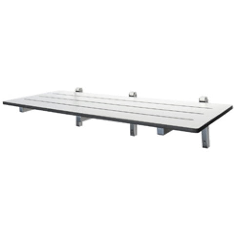 Metlam Disabled ML991 Folding Shower Seat Stainless Steel Frame