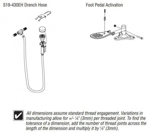 Bradley Halo Pedestal Eyewash Station