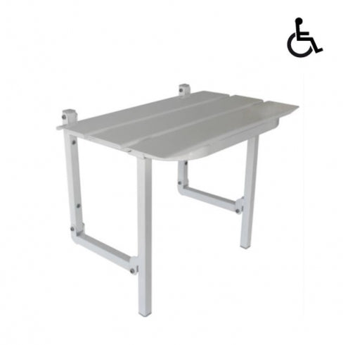 JD MACDONALD SS960A Folding Shower Seat Slatted Accessible Compliant