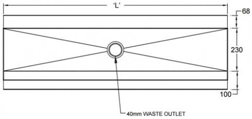 RBA RBA8872 Wash Trough Multi-User