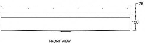 RBA RBA8872 Wash Trough Multi-User