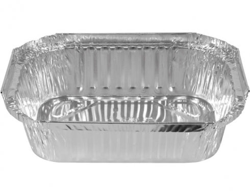 Castaway Foil Takeaway Container Medium Shallow