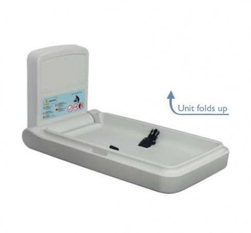 Bradley ICN-404 Baby Change Table Vertical