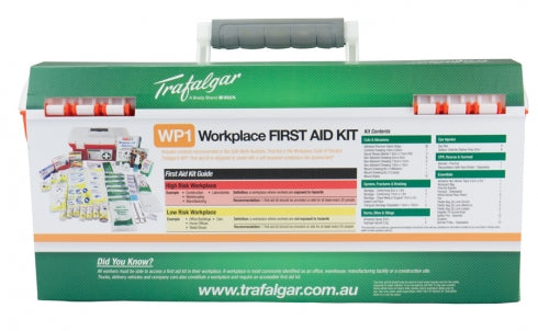 Brady Occupation Portable Workplace First Aid Kit- Hard Case