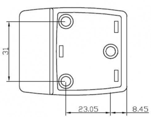 Metlam Designer MODA Single Door Bumper