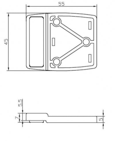 Metlam Designer MODA Single Door Bumper
