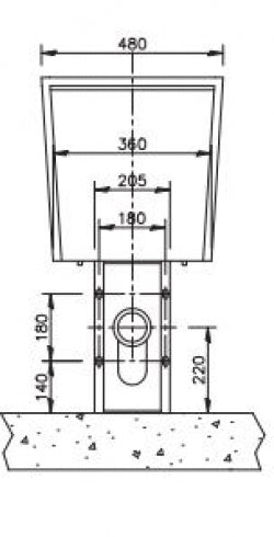 RBA RBA8847 Toilet Suite with Seat Closed Coupled P or S Trap
