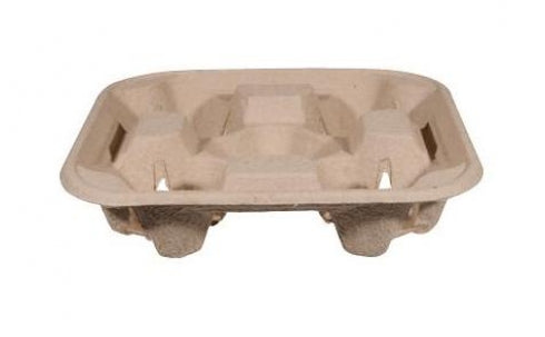 Castaway Enviroboard 4 Cup Drink Carry Tray Holder