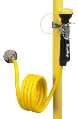 Bradley Emergency Laboratory Spray Eyewash Hand-Held Wall Mounted