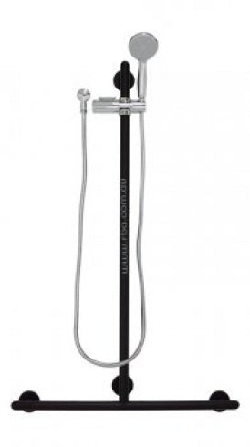 RBA Raffaello Shower Set T Grab Rail Slider and Handset