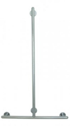 RBA Raffaello RBA4601 Shower Grab Rail T Bar (Rail Only)