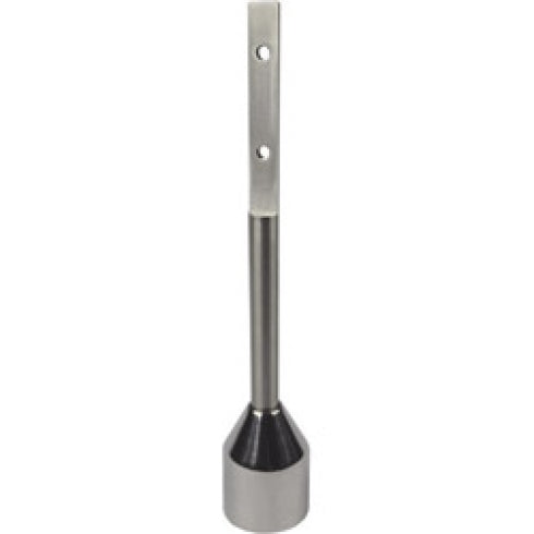 Metlam Partition 110 Pedestal Leg Rebated Shaft Foot Assembly