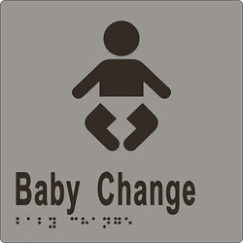 Metlam ML16280 Braille Sign Baby Change