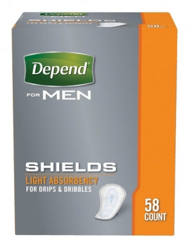 Depend Shields For Men Light Incontinence Pads