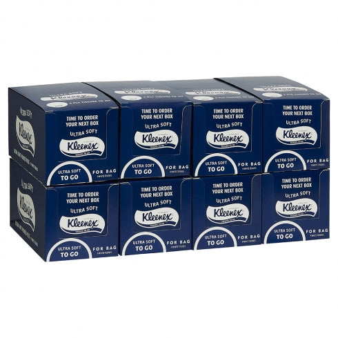 Kleenex 0201 Pocket Pack 4 Ply Kleenex Facial Tissues White