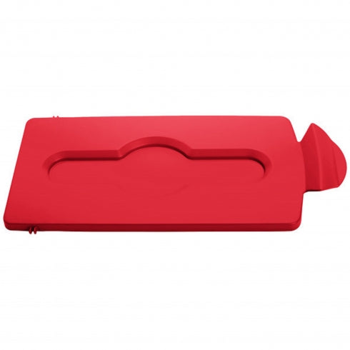 Rubbermaid Slim Jim Recycling Station 2007192 Closed Top Lid Insert Hinged