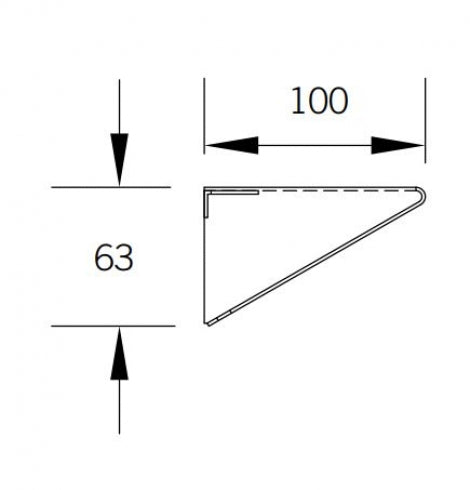 RBA Security RBA8121 Shelf Surface Mounted