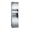 JD MACDONALD Turbo 10-64672-2 3 In 1 Combo Unit Towel Dispenser Hand Dryer and Waste Bin 26L
