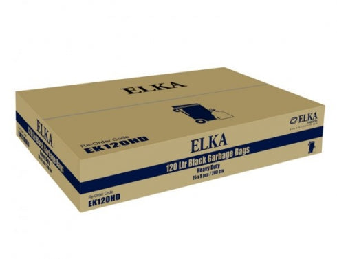 BEST BUY Elka EK120 Garbage Liners 120L Heavy Duty