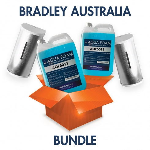 Bradley Bundle Soap Bundle Foaming Soap Dispensers and Soap Refills