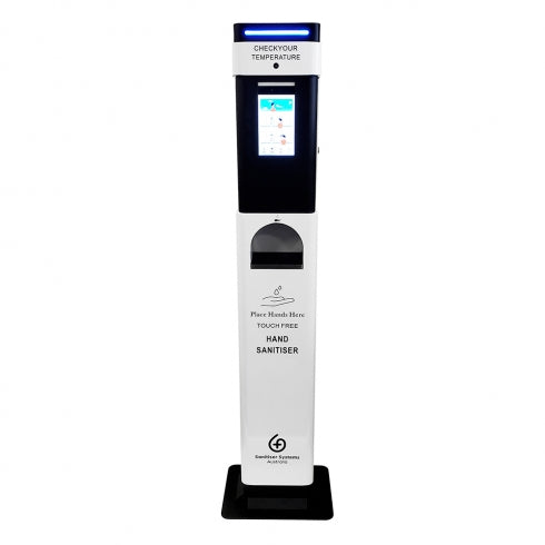 Bradley CleanHands Temperature Check and Sanitiser Station
