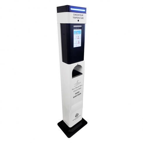 Bradley CleanHands Temperature Check and Sanitiser Station