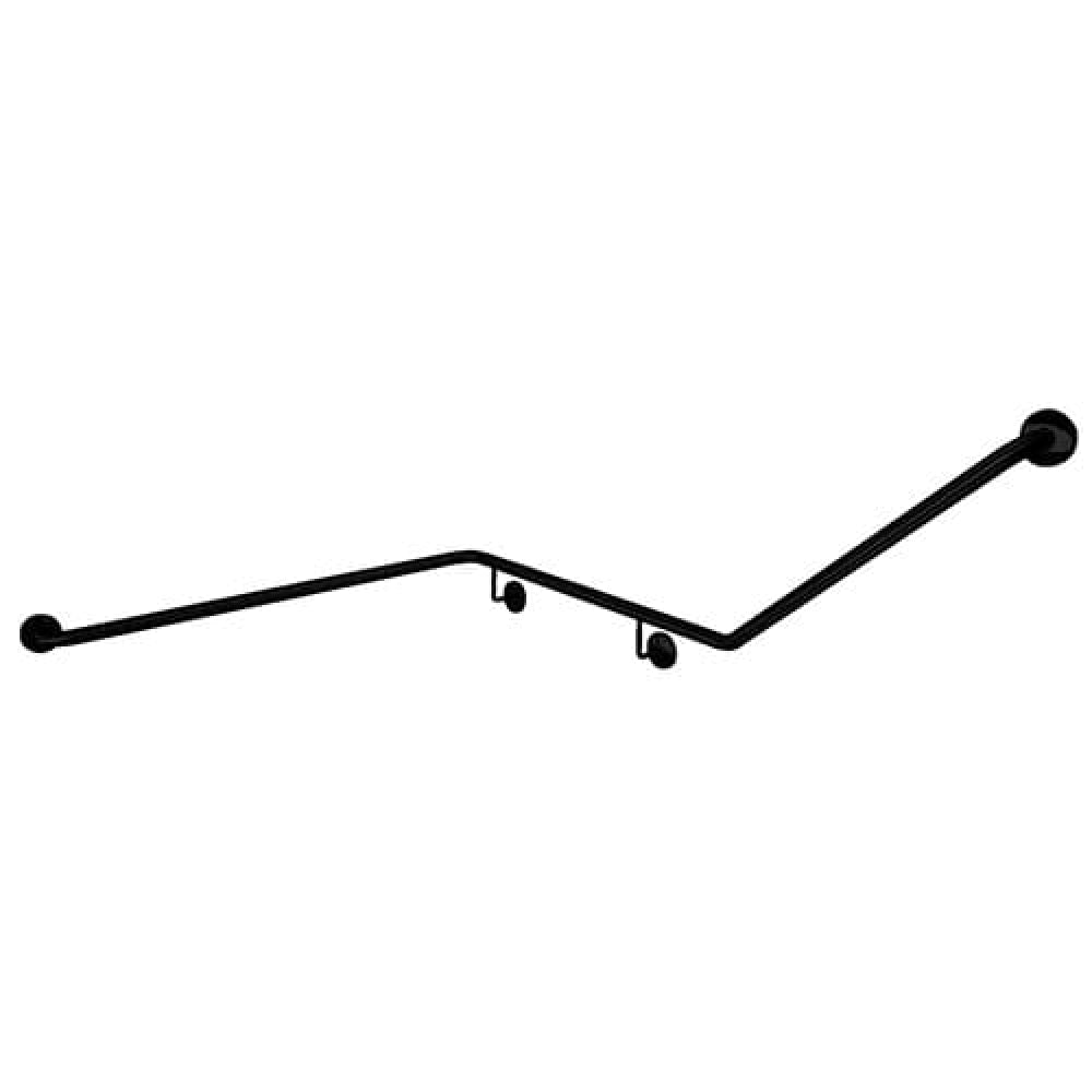 Bradley 832-MB Corner Toilet Grab Rail 45 Degree Right Hand