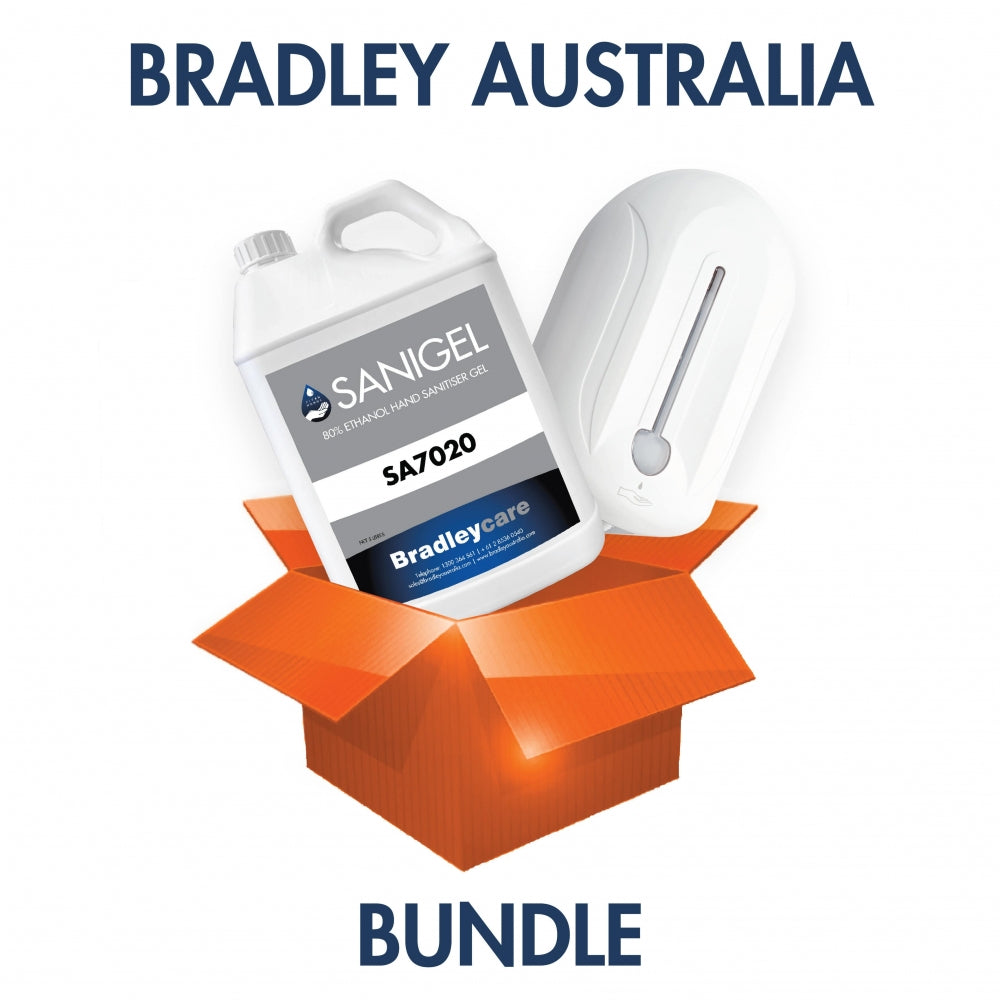 Bradley Bundle 685-106 Sanitiser Bundle Gel Refill and Free Gel Dispenser!