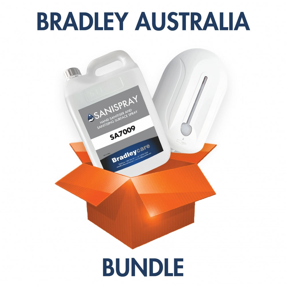 Bradley Bundle 685-105 Sanitiser Bundle Spray Refill and Free Spray Dispenser!
