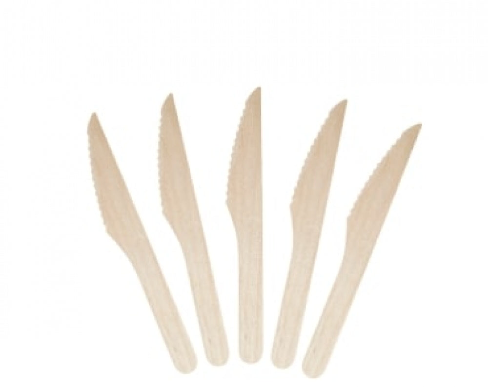 Castaway Envirocutlery CA-WCK Wooden Knives Single Use