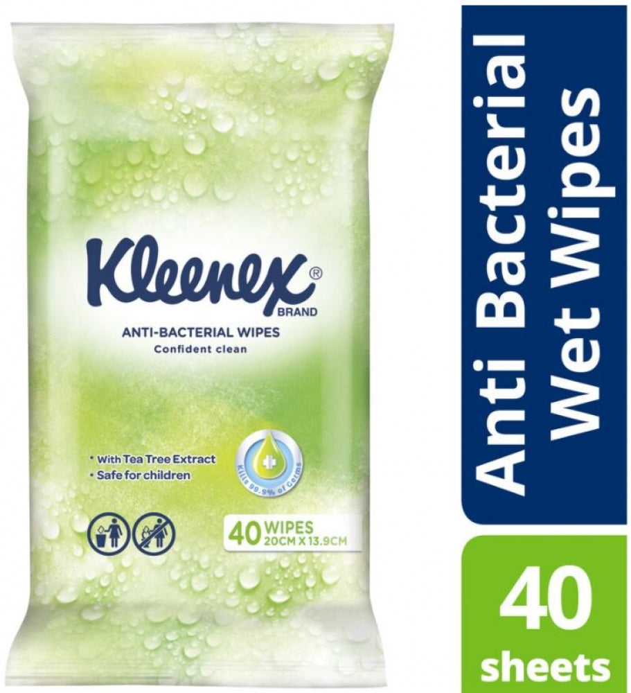 Kleenex 21290 Anti-Bacterial Wet Wipes