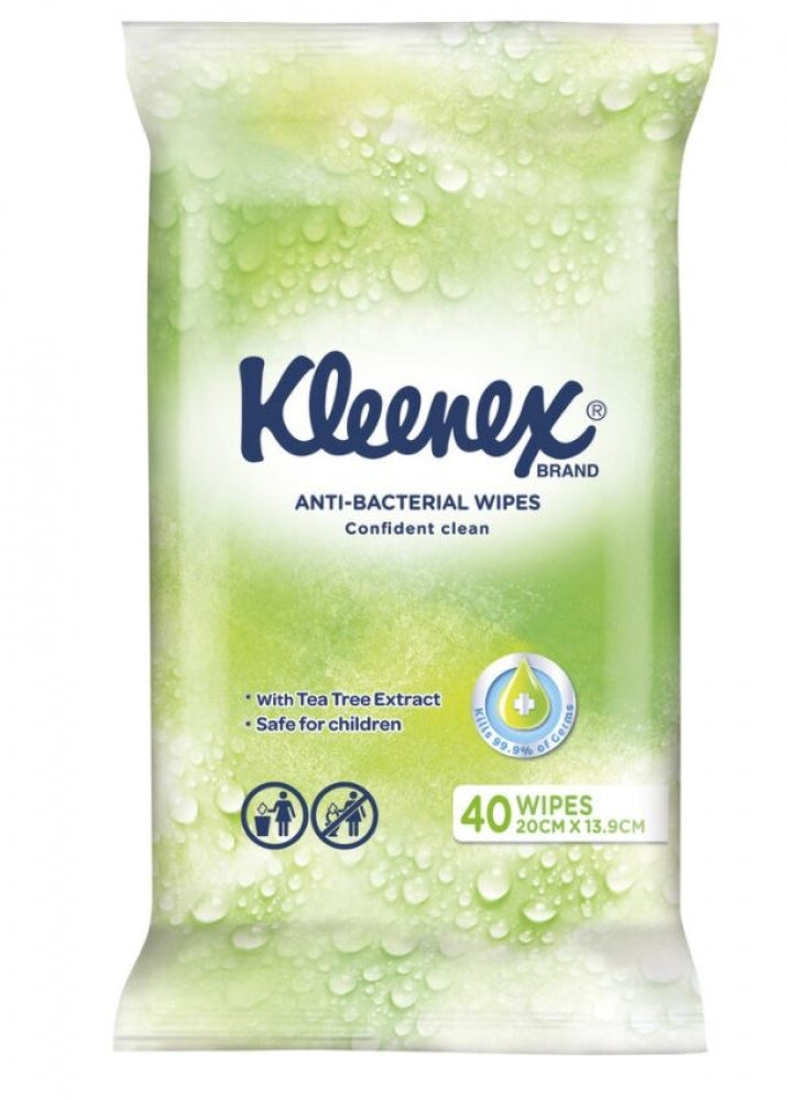 Kleenex 21290 Anti-Bacterial Wet Wipes