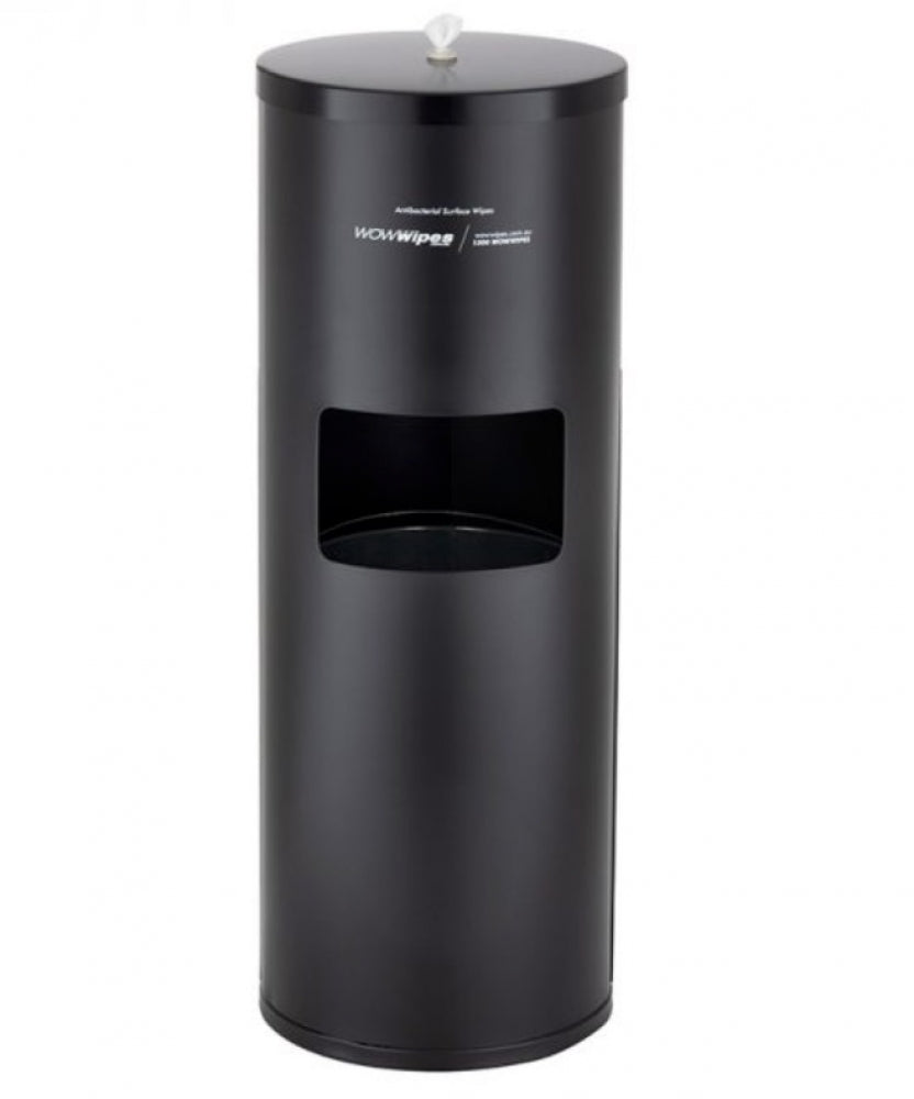 WOW Wipes Premium Floor Standing Wipe Dispenser and Bin