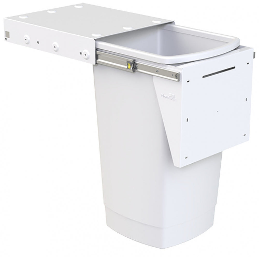 Hafele Hideaway Compact Waste Bin 1 x 50L
