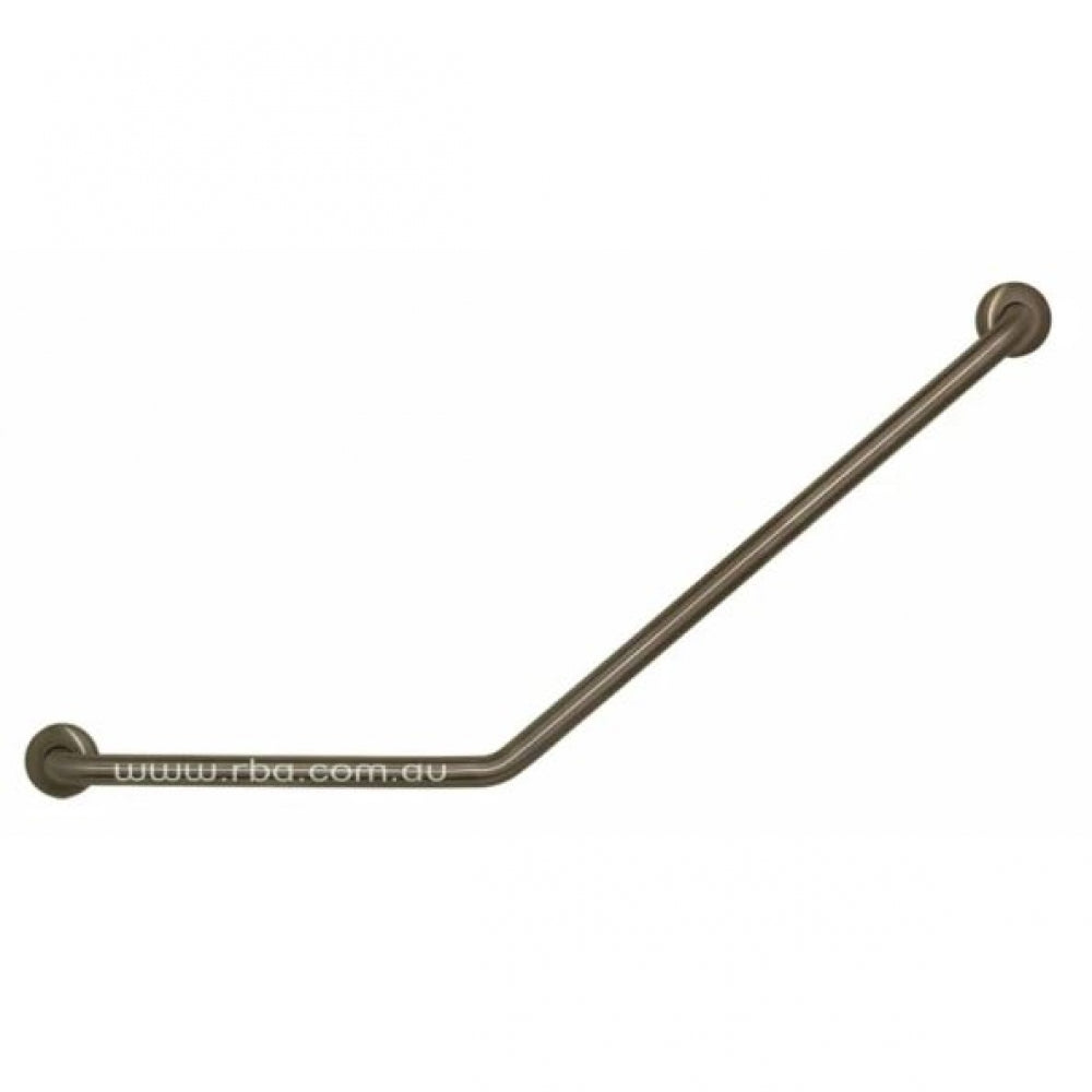 RBA Ambulant RBA4040 Toilet Grab Rail 40 Degree 700 x 450mm