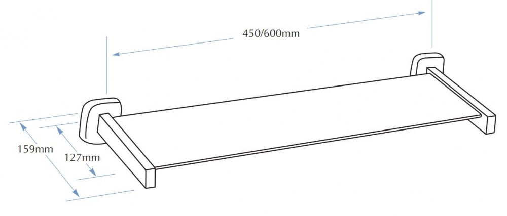 Bradley 9094 Washroom Shelf