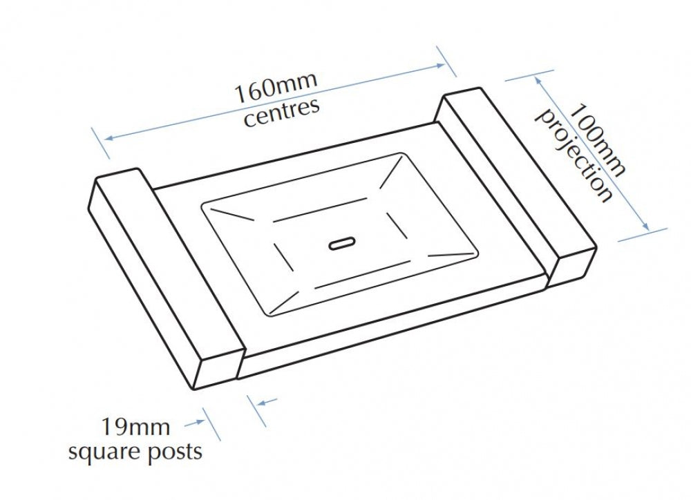 Bradley Triumph TR021 Soap Dish