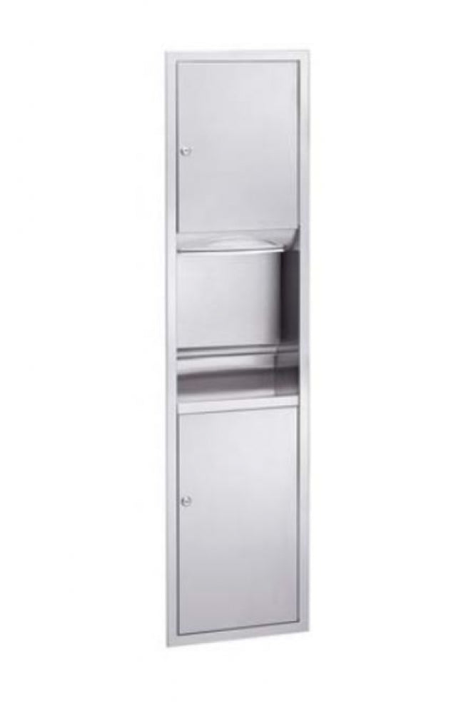 Bradley Retro 2252 Combination Unit Paper Towel and Bin 26L