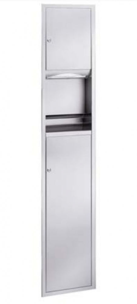 Bradley Retro 225 Combo Unit Towel Dispenser and Bin 40L