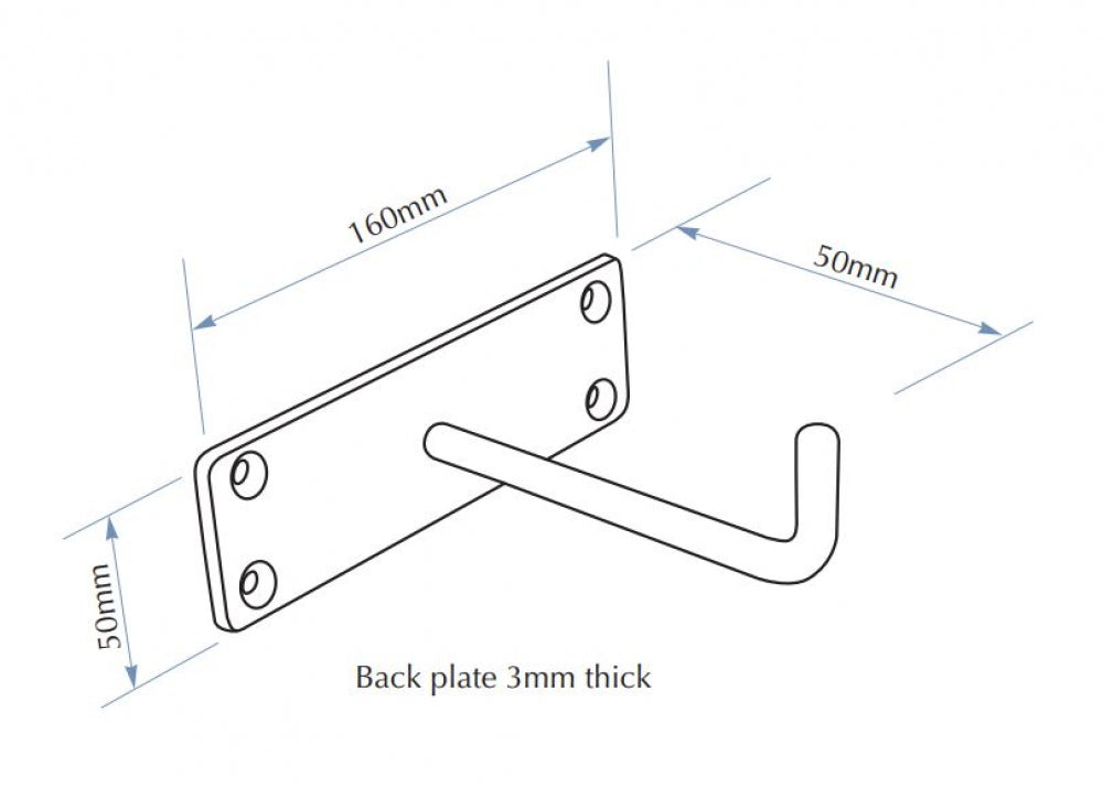 Bradley 9991-50 Short Equipment Hook